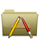 Brown Folder Application Icon